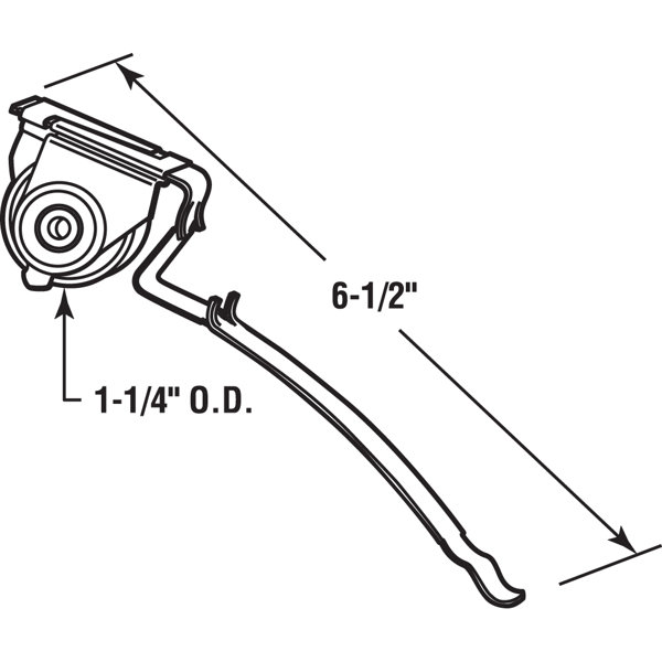 PrimeLine Flat Tension Spring with Roller Wayfair